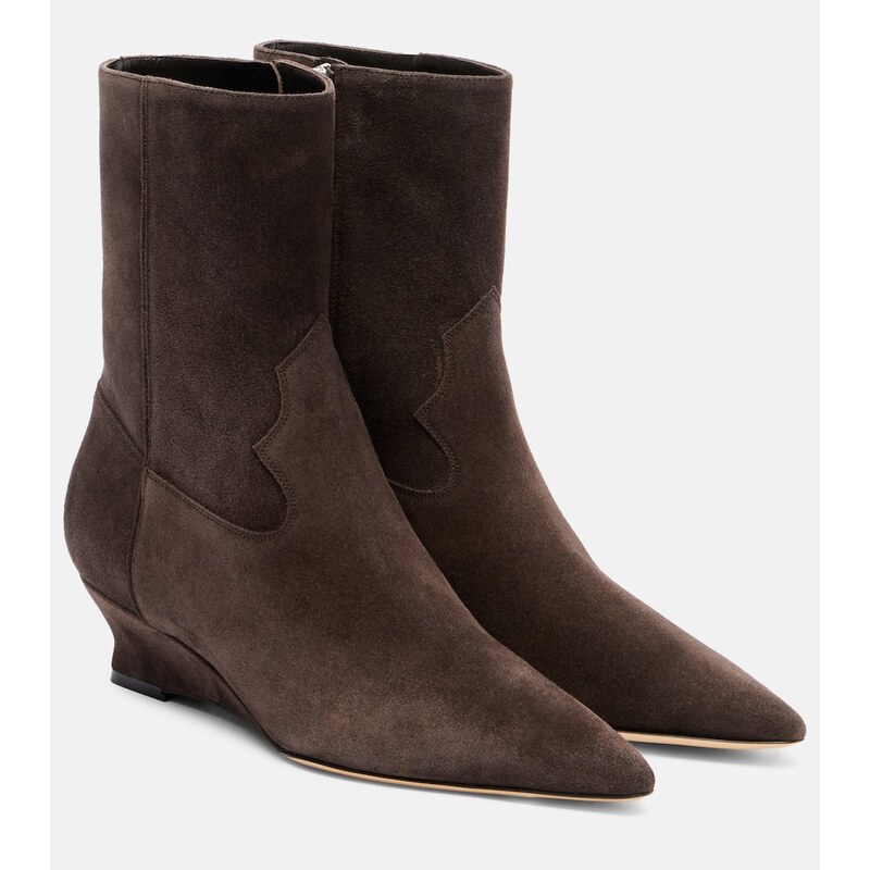 Le Monde Béryl Suede ankle boots