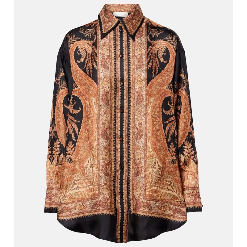 Zimmermann Hypnotic silk shirt