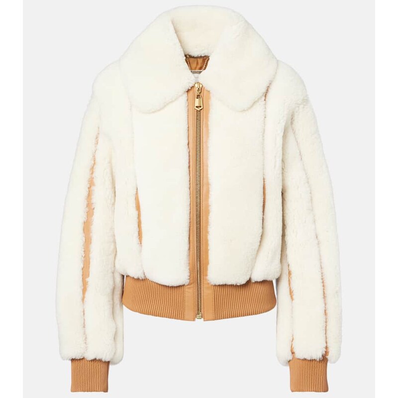 Zimmermann Story shearling bomber jacket