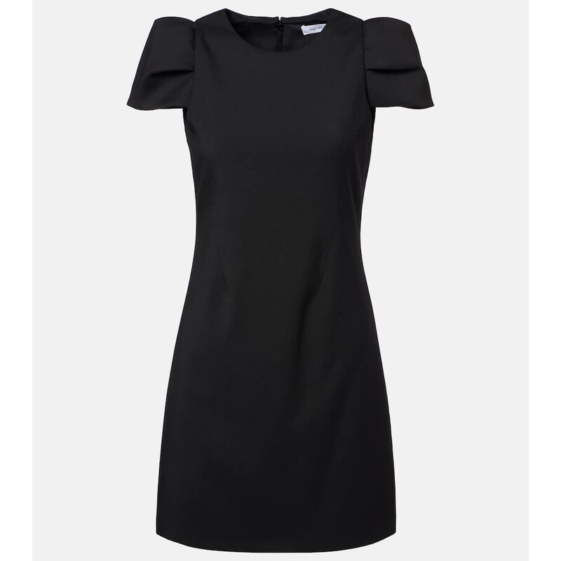 Šaty McQueen Wool minidress v černé barvě