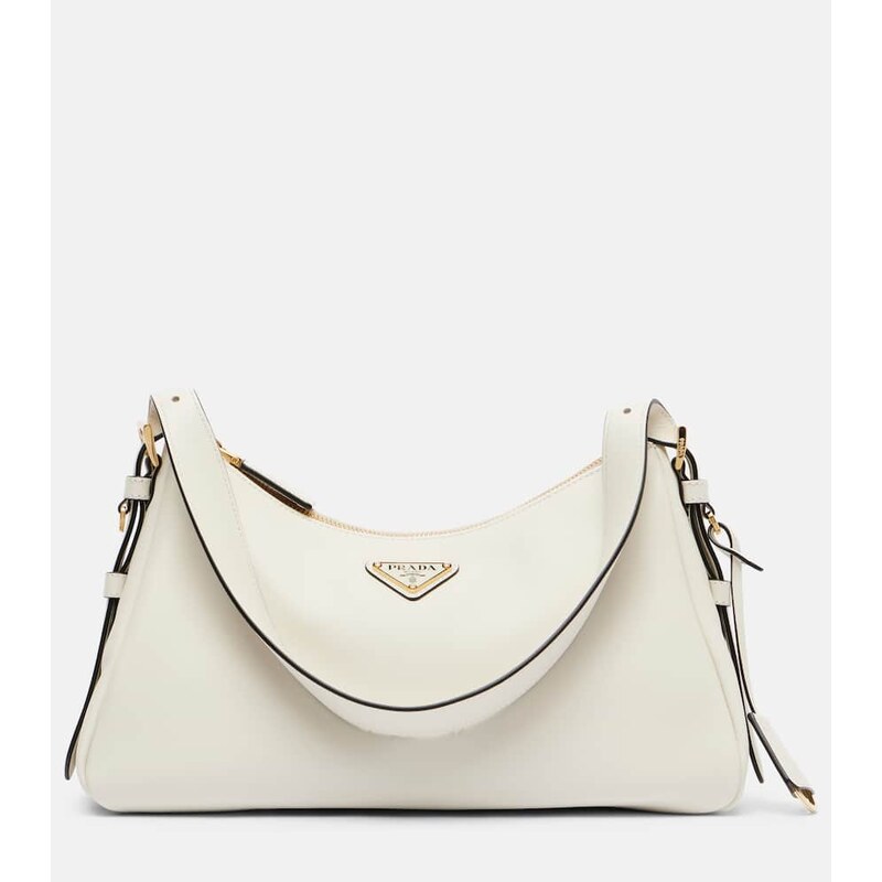 Prada Aimée Medium kabelka v bílé barvě