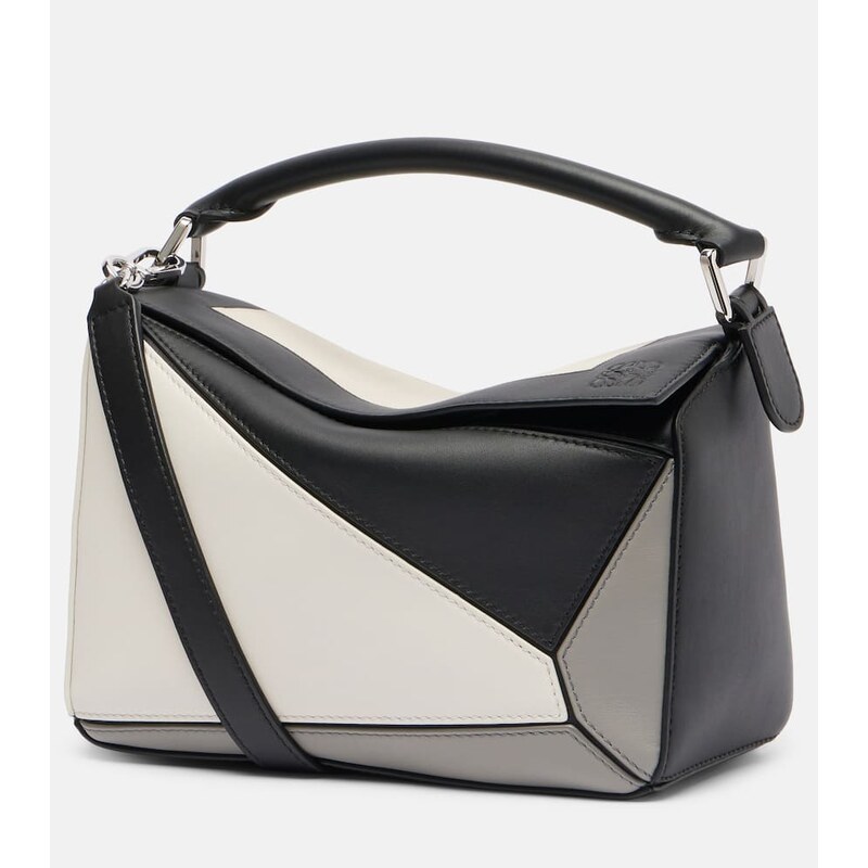 Loewe x Albers Puzzle Small leather top-handle bag