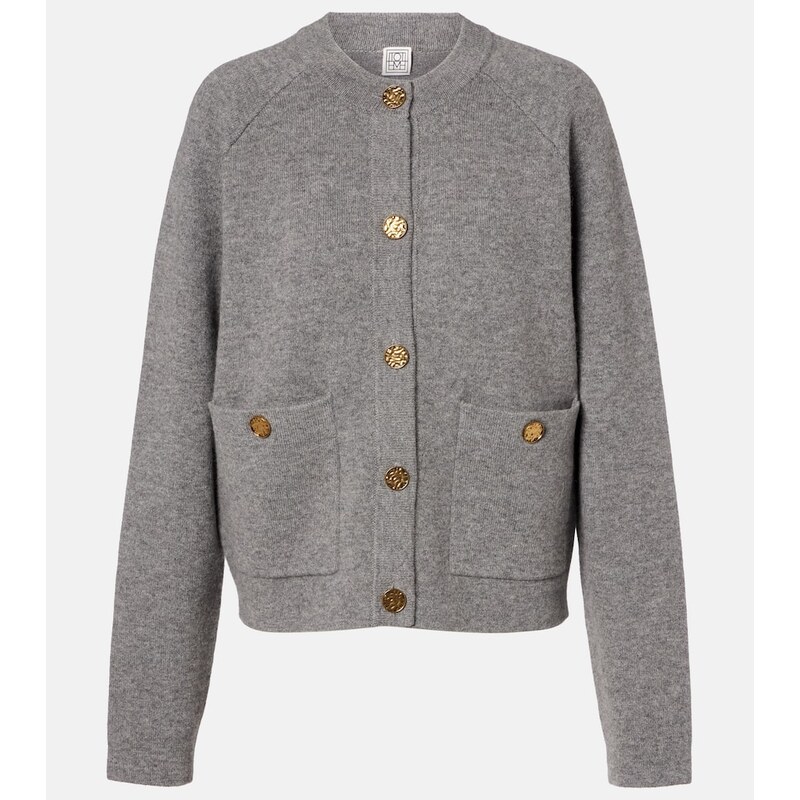Toteme Cashmere and wool-blend cardigan