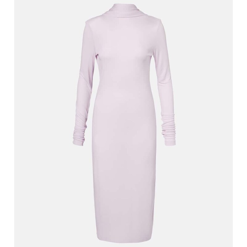 Toteme Draped jersey midi dress