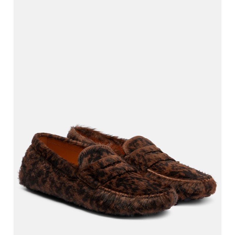 Tods Gommino calf hair driving shoes
