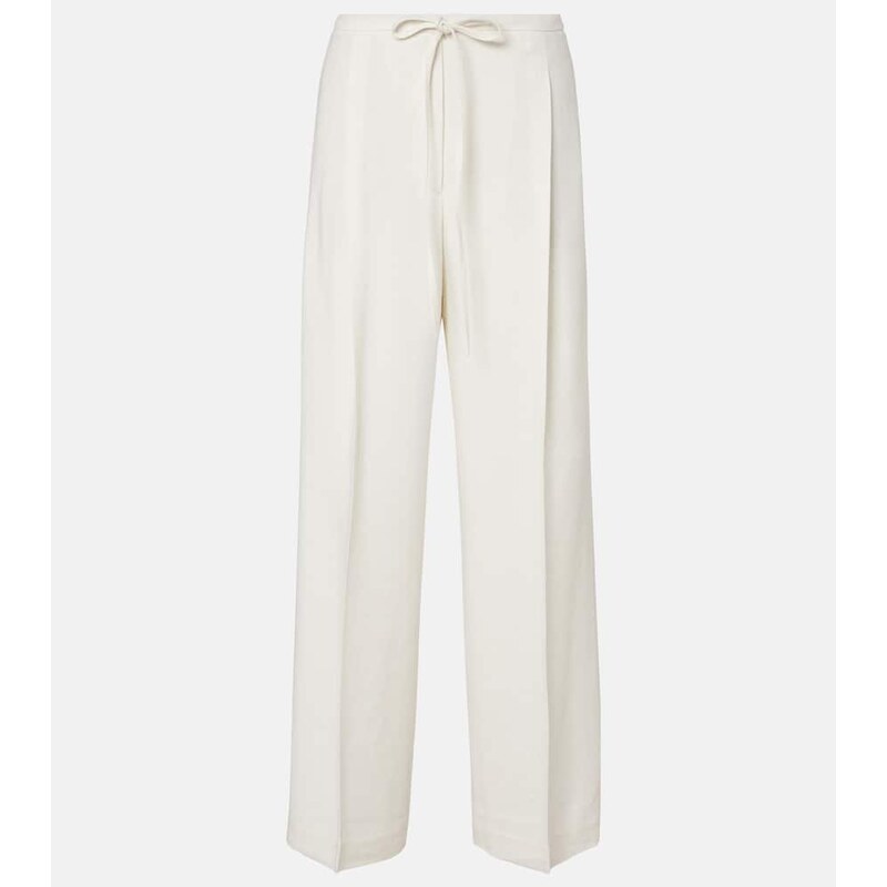 Róhe High-rise wide-leg pants