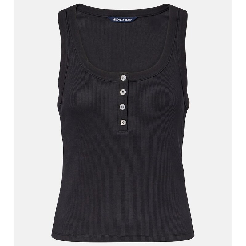 Veronica Beard Abbott cotton-blend tank top