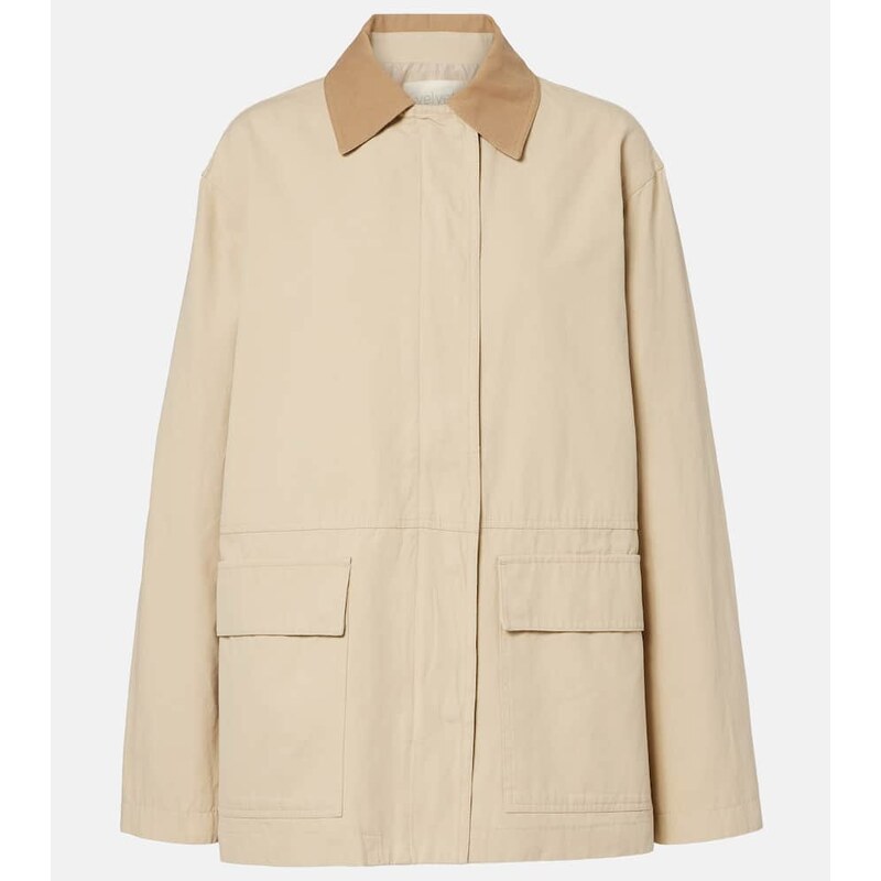 Velvet Rosa cotton gabardine jacket