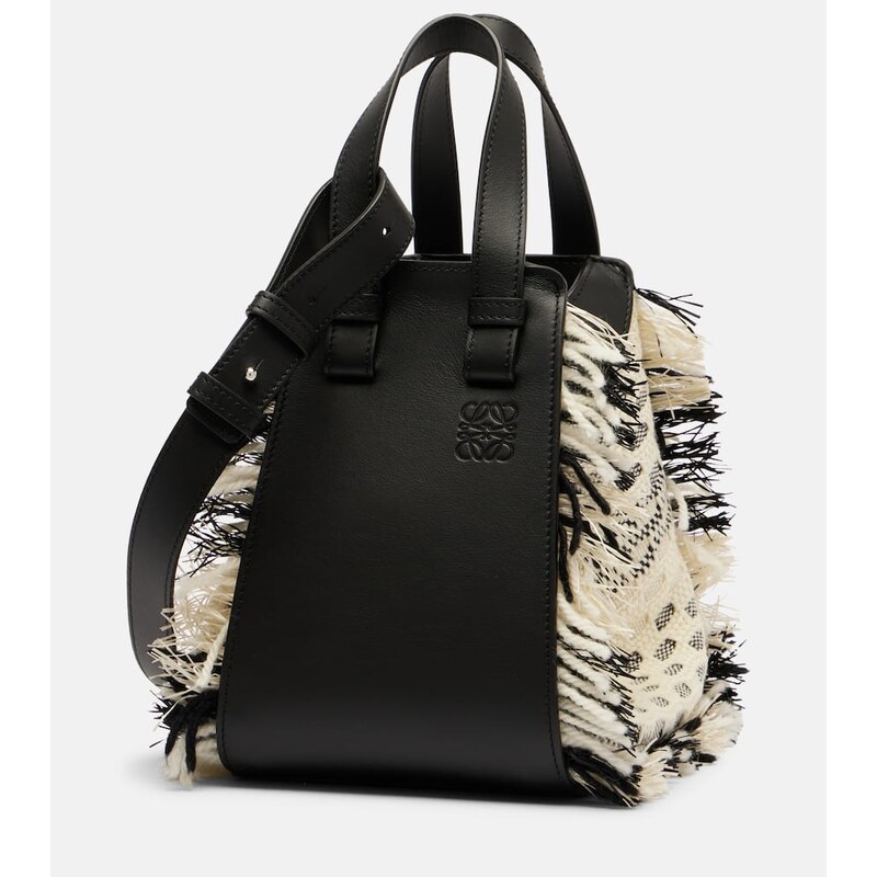 Loewe Hammock Compact leather top-handle bag