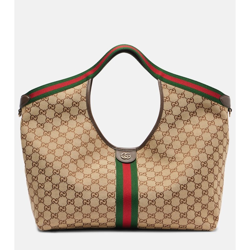 Gucci Gucci Giglio GG Canvas Large tote bag