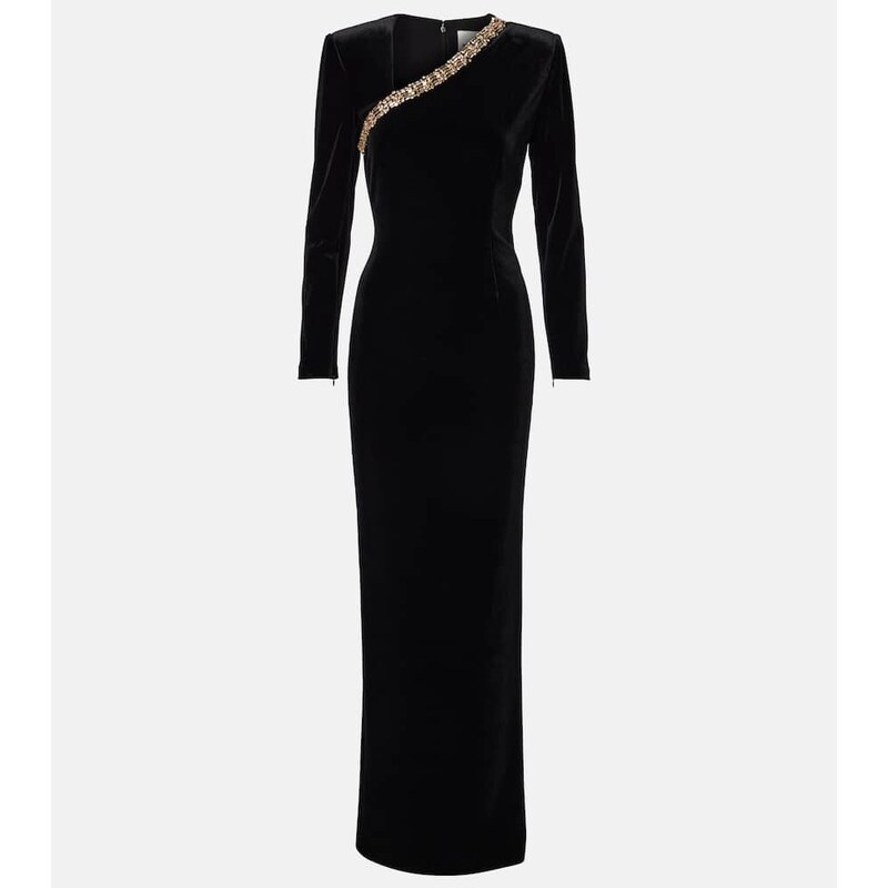 Roland Mouret Velvet midi skirt