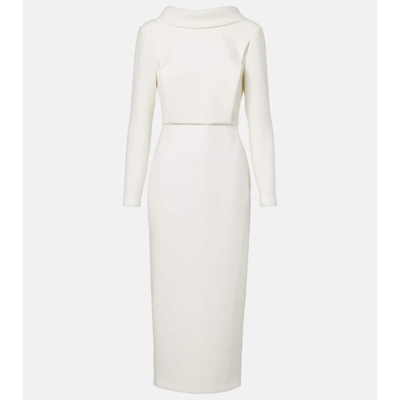 Roland Mouret CrÃªpe midi dress