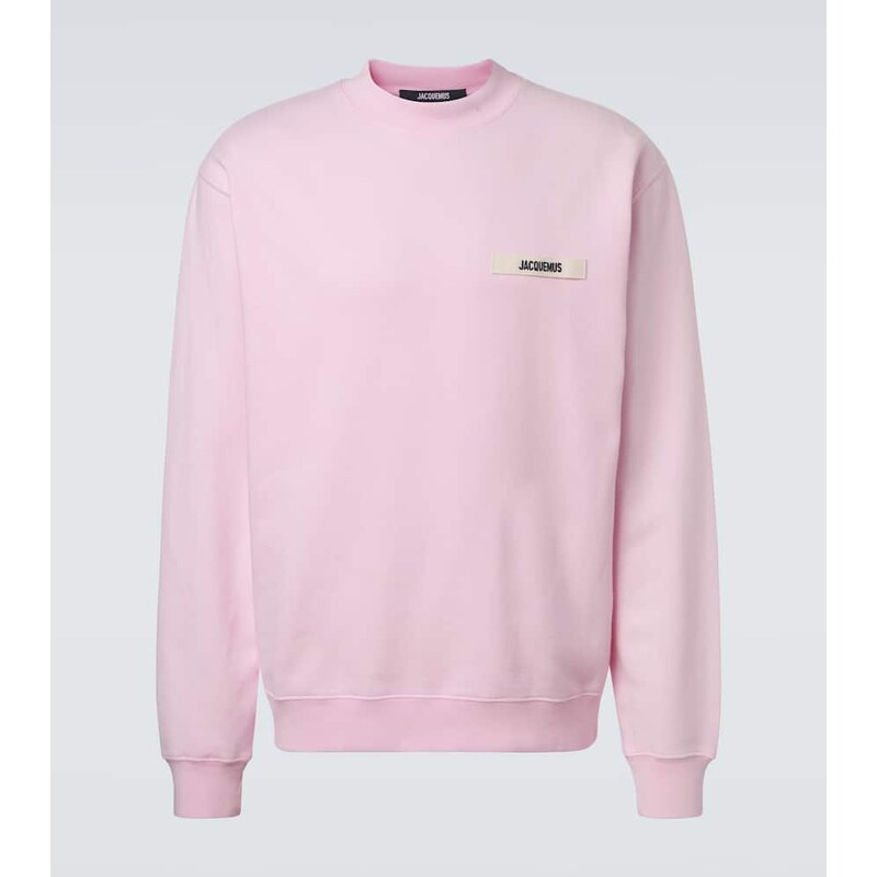 Jacquemus Gros Grain cotton fleece sweatshirt