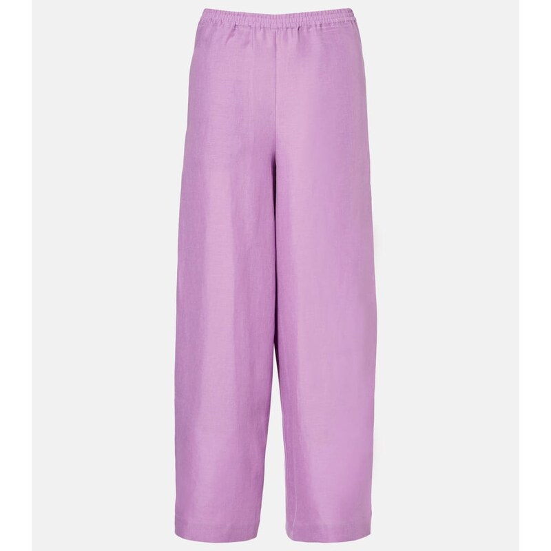 Eres Select linen wide-leg pants