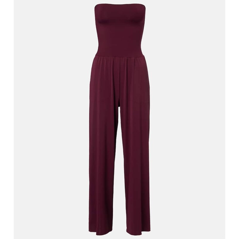 Eres Dao strapless jersey jumpsuit