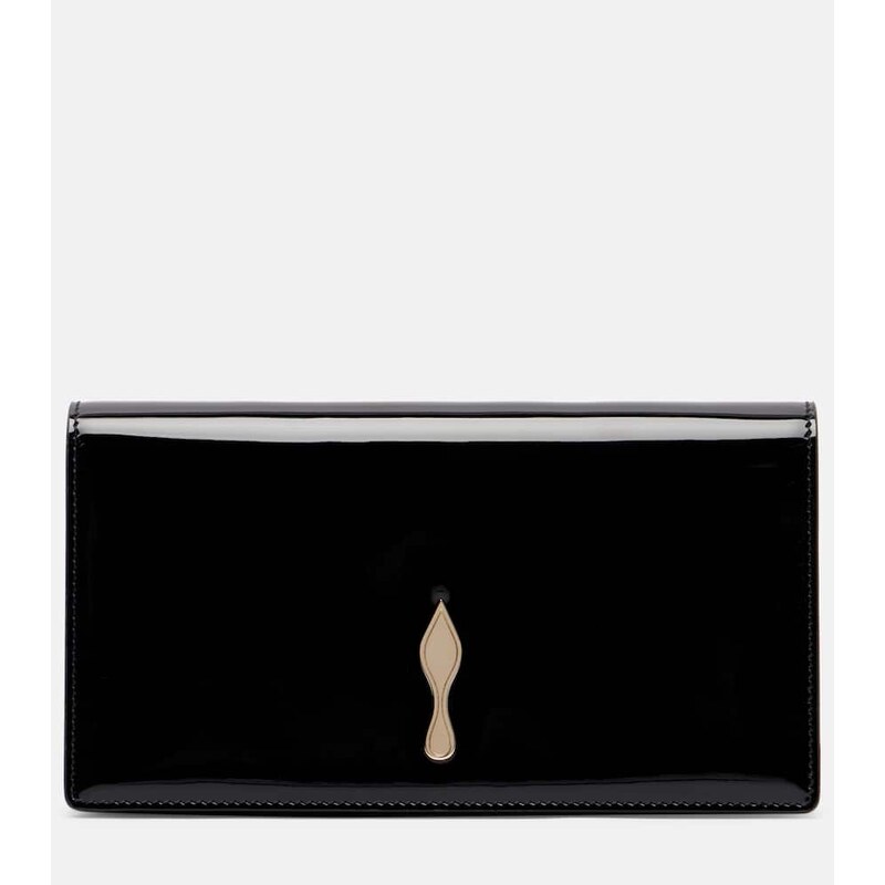 Christian Louboutin Bettina Small patent leather clutch