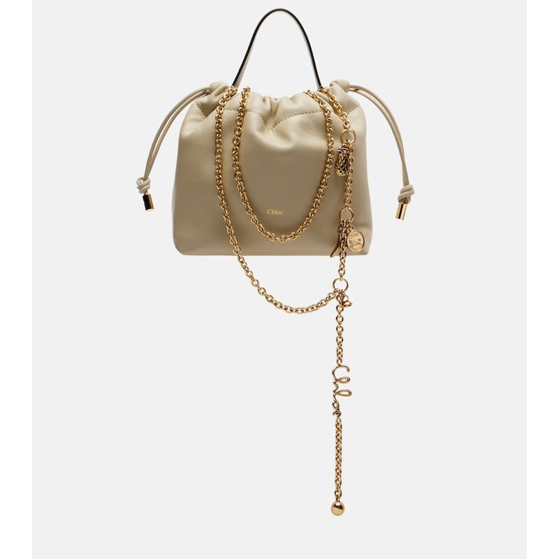 Chloé Chloé Icons Mini leather bucket bag