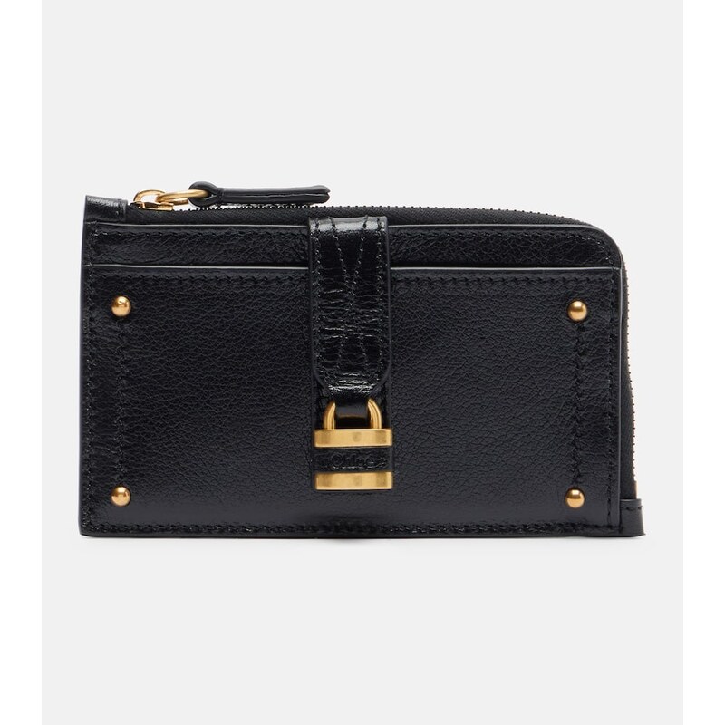 Chloé Paddington Small leather card holder