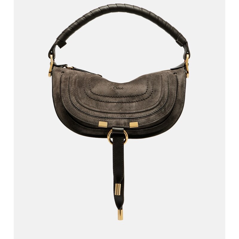 Chloé Marcie Mini suede shoulder bag