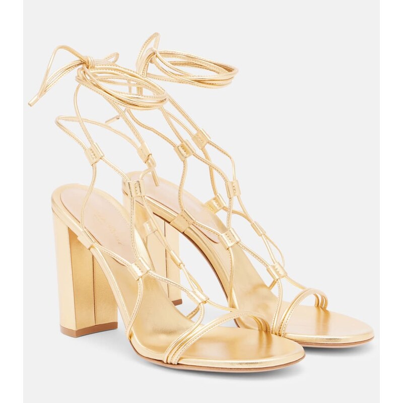 Gianvito Rossi 95 leather sandals