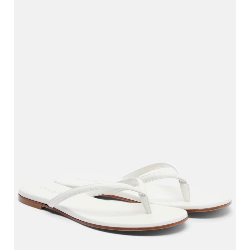 Gianvito Rossi Leather thong sandals