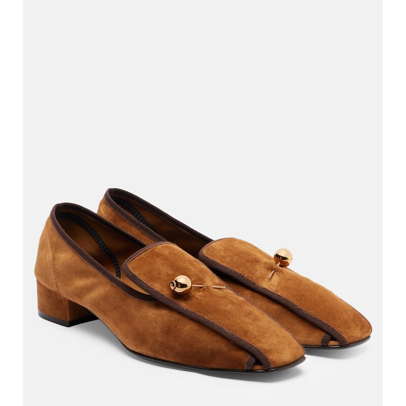Herbert Levine Showtime 30 suede loafer pumps