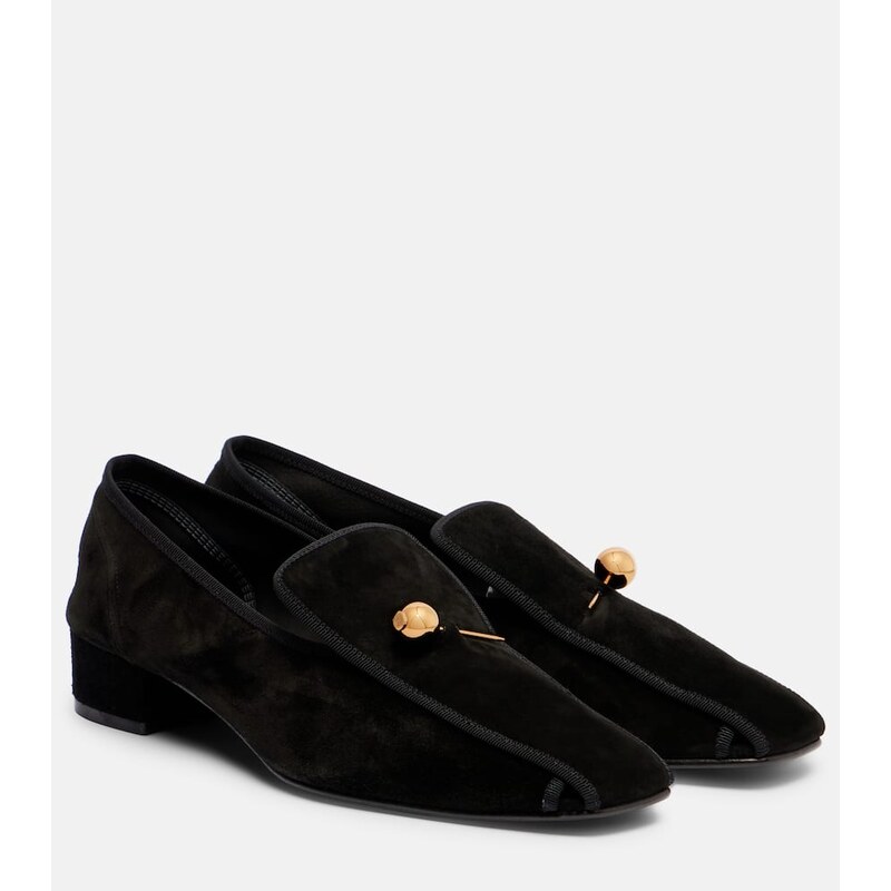 Herbert Levine Showtime suede loafer pumps