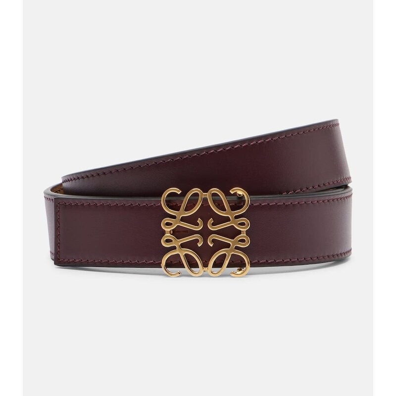 Loewe Anagram leather belt