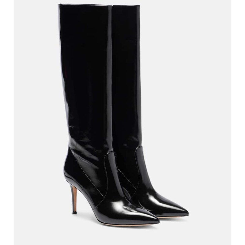 Gianvito Rossi Hansen leather knee-high boots
