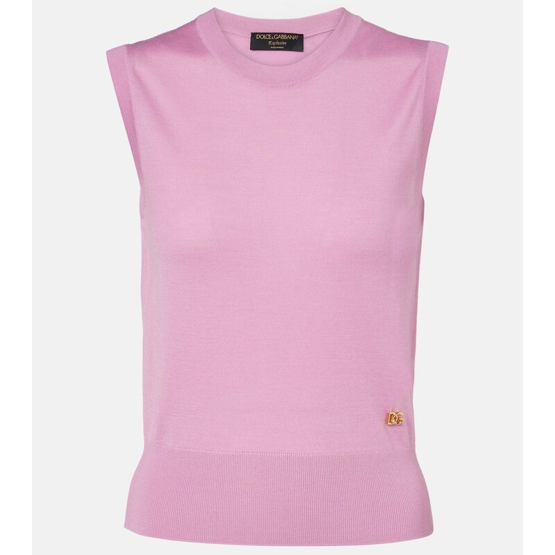 Dolce&Gabbana Cashmere and silk top