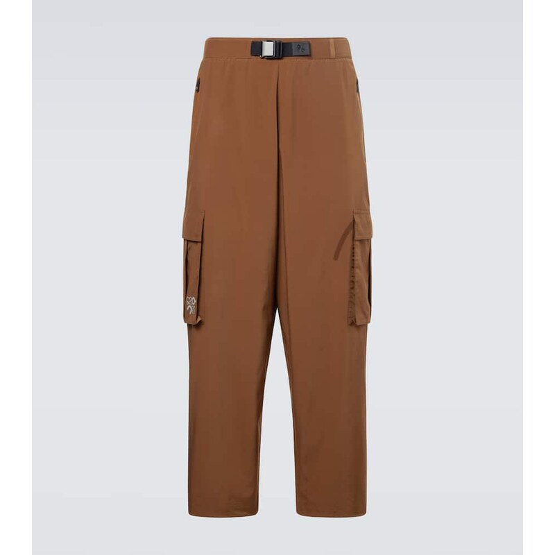 Loewe x On belted technical cargo pants