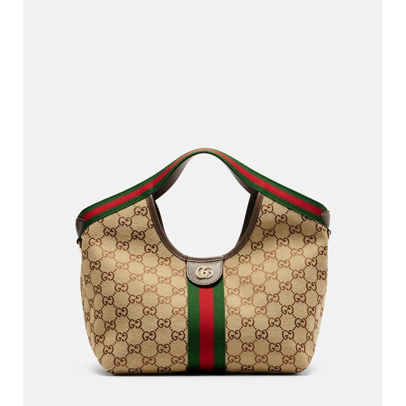 Gucci Gucci Giglio Small GG canvas tote bag