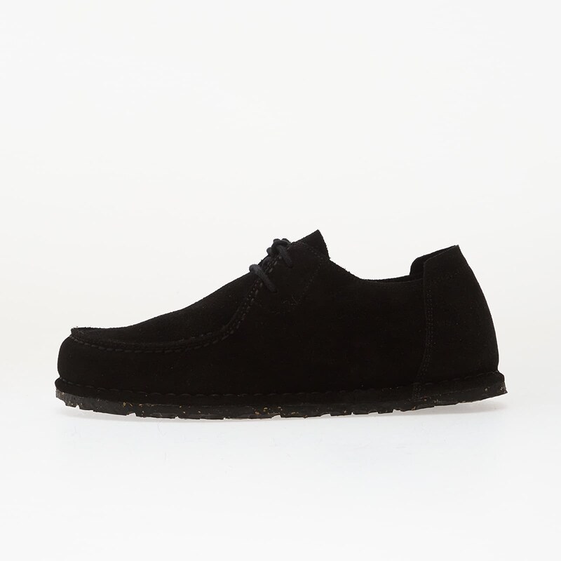 Birkenstock Utti Lace Suede Leather Unisex Black 36