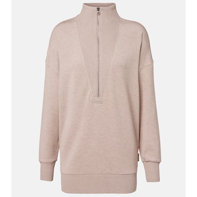 Varley Masie jersey half-zip sweatshirt