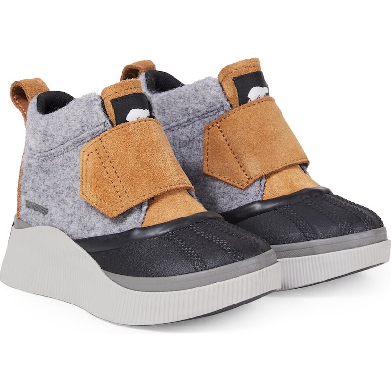 Sorel Kids Out N Aboutâ¢ IV suede-trimmed boots