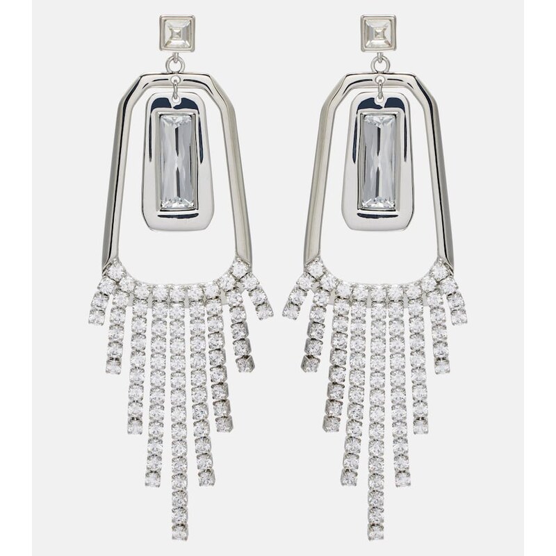 Rebecca Vallance Embellished pendant earrings