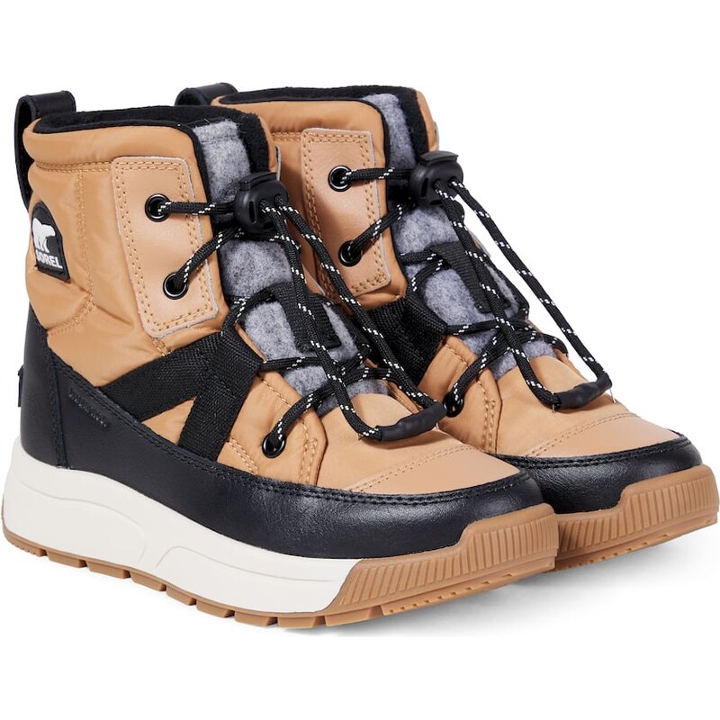 Sorel Kids Whitneyâ¢ leather-trimmed boots