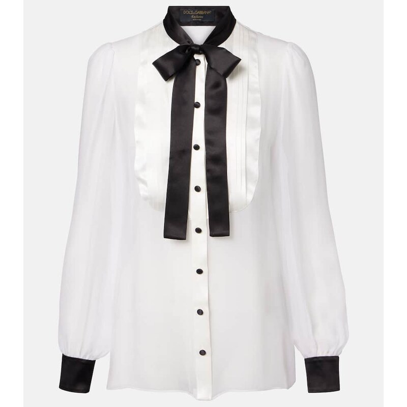 Dolce&Gabbana Sheer silk blouse