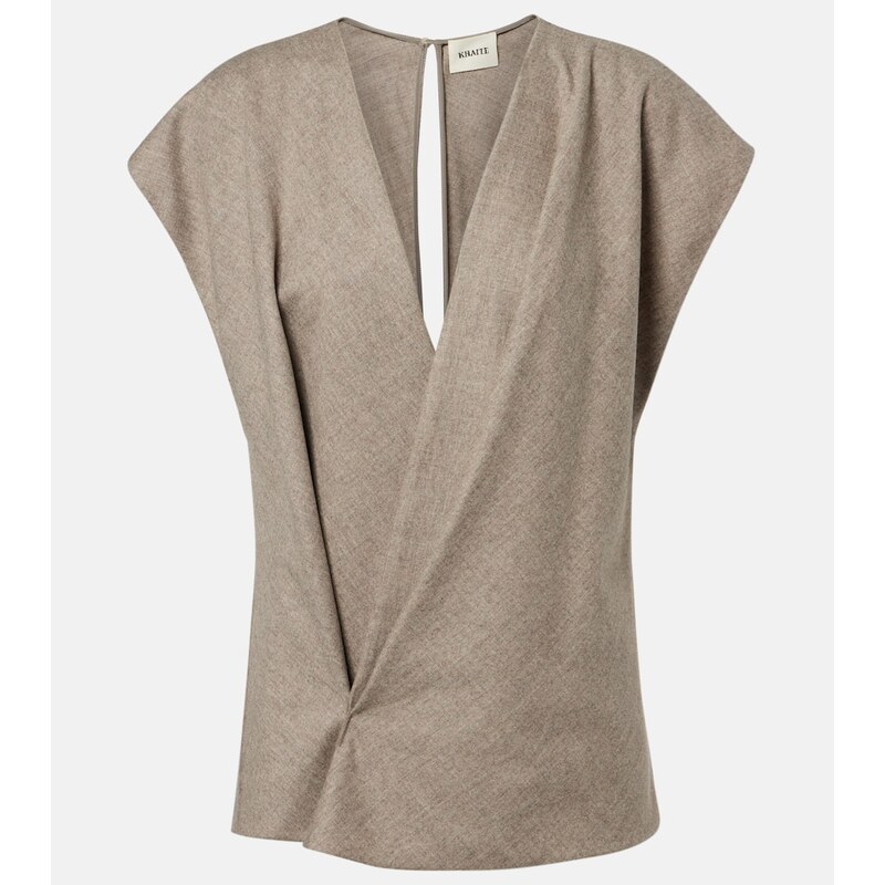 Khaite Mer cotton top