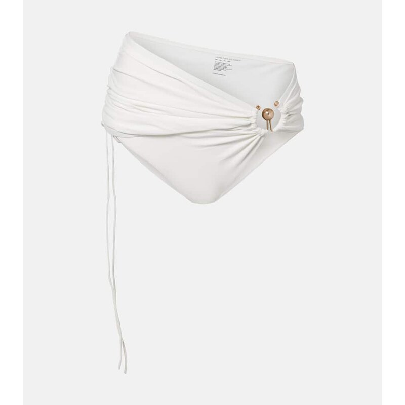 Christopher Esber Orbit ruched bikini bottoms