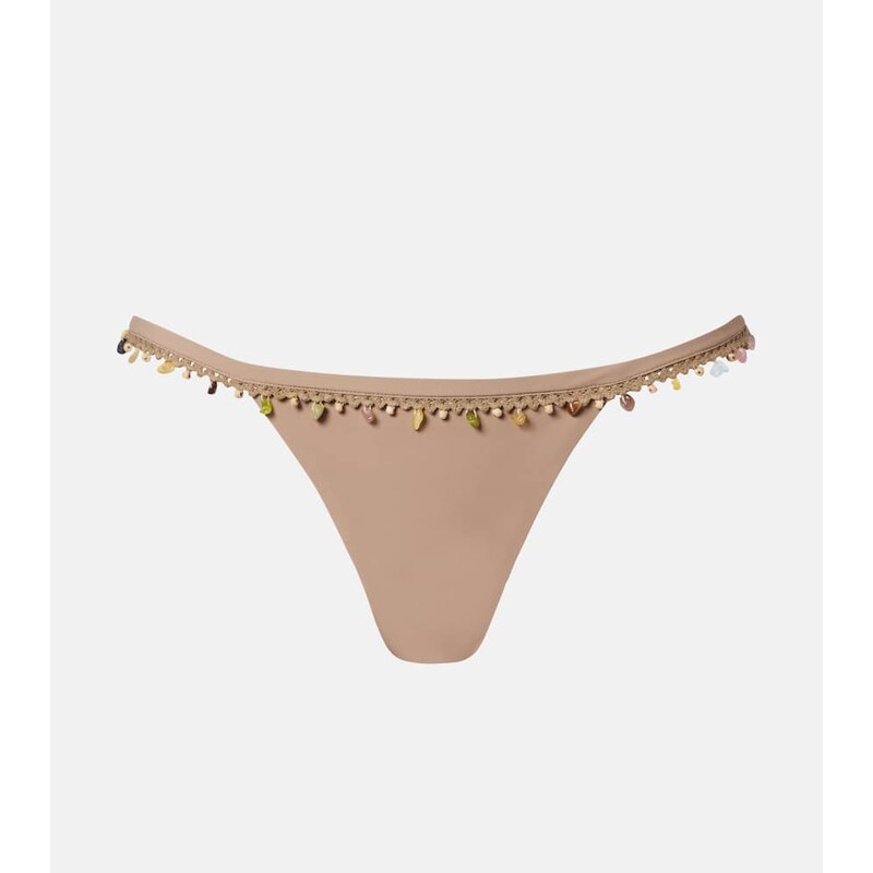 Christopher Esber Beach Quartz embellished bikini bottoms