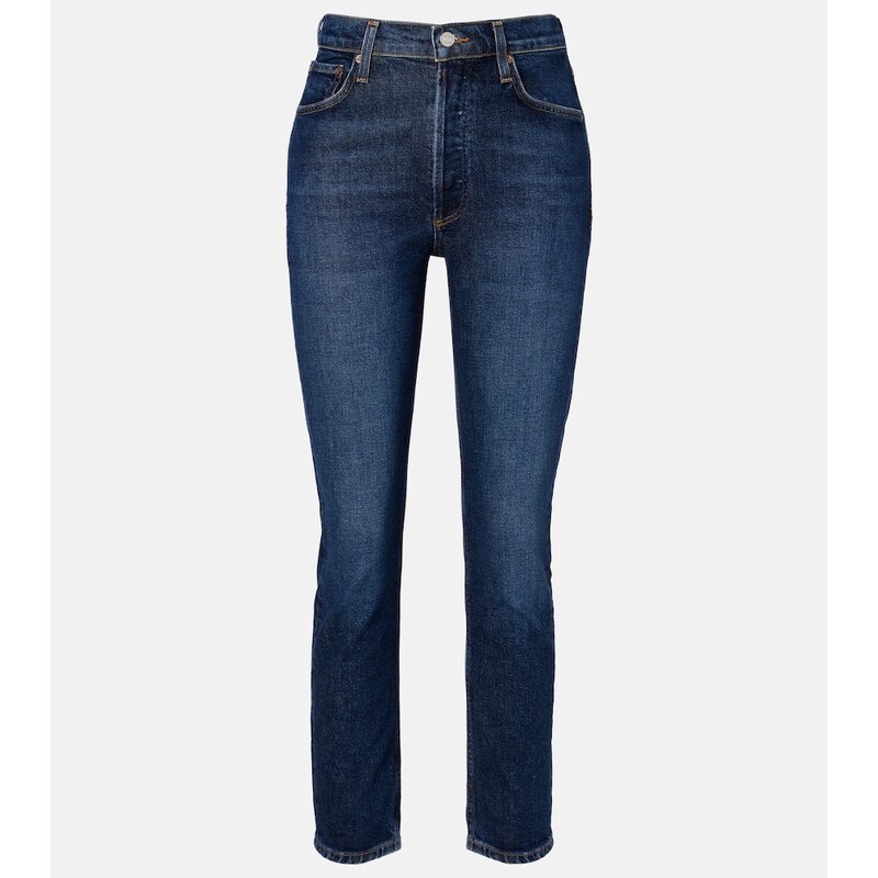 Agolde Riley high-rise straight jeans