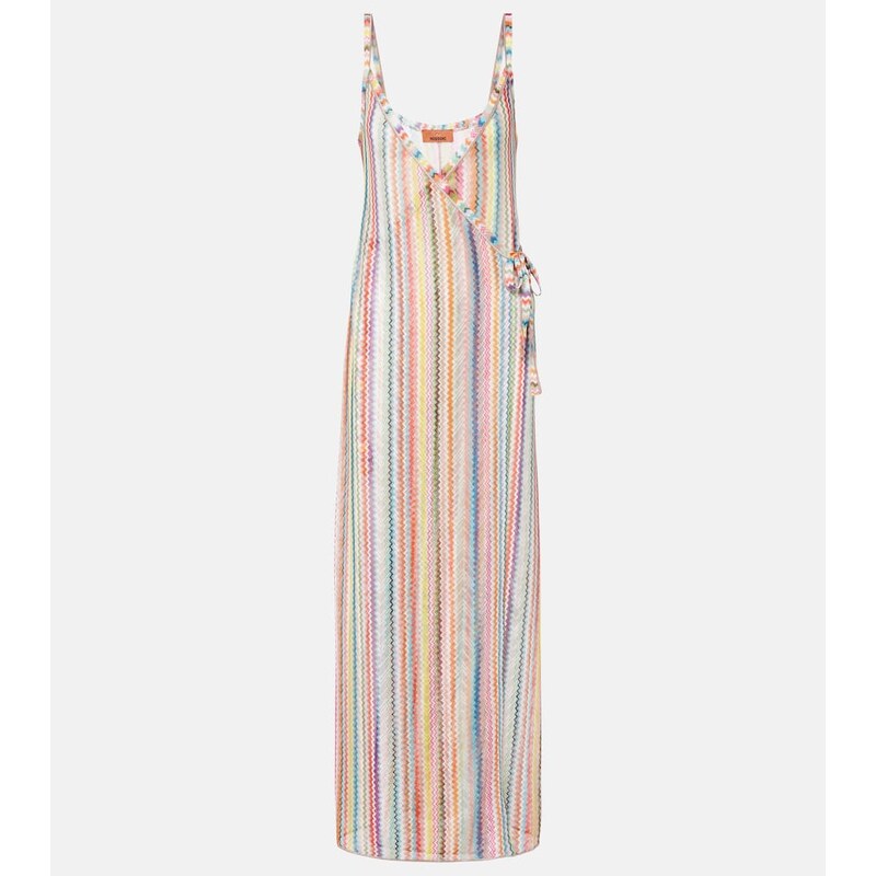 Missoni Zigzag šaty v barevném vzoru Chevron
