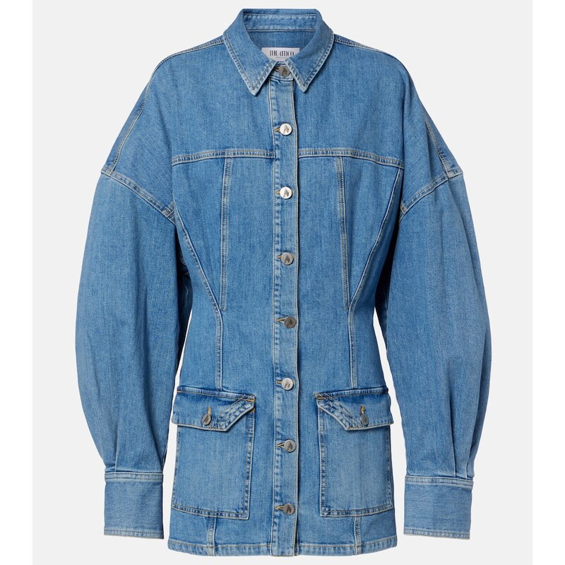 The Attico Denim minidress