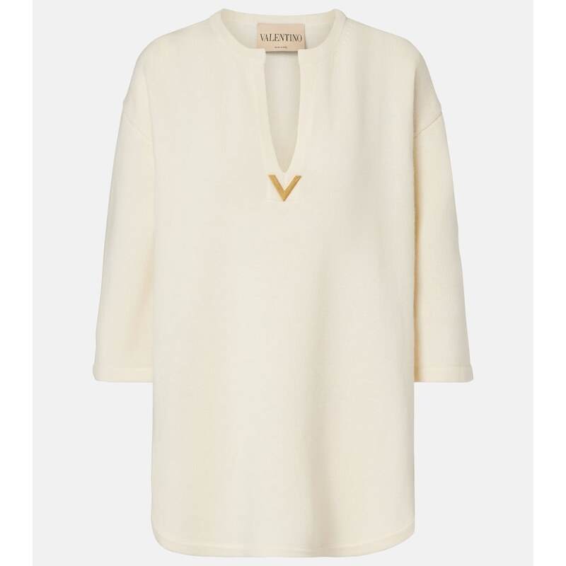 Valentino VGold virgin wool sweater