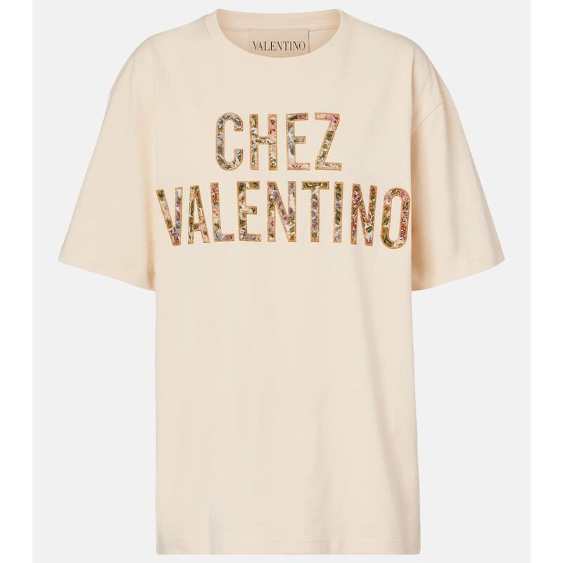 Valentino Chez Valentino cotton jersey T-shirt