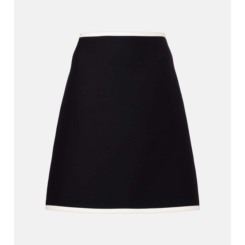 Valentino Crepe Couture miniskirt