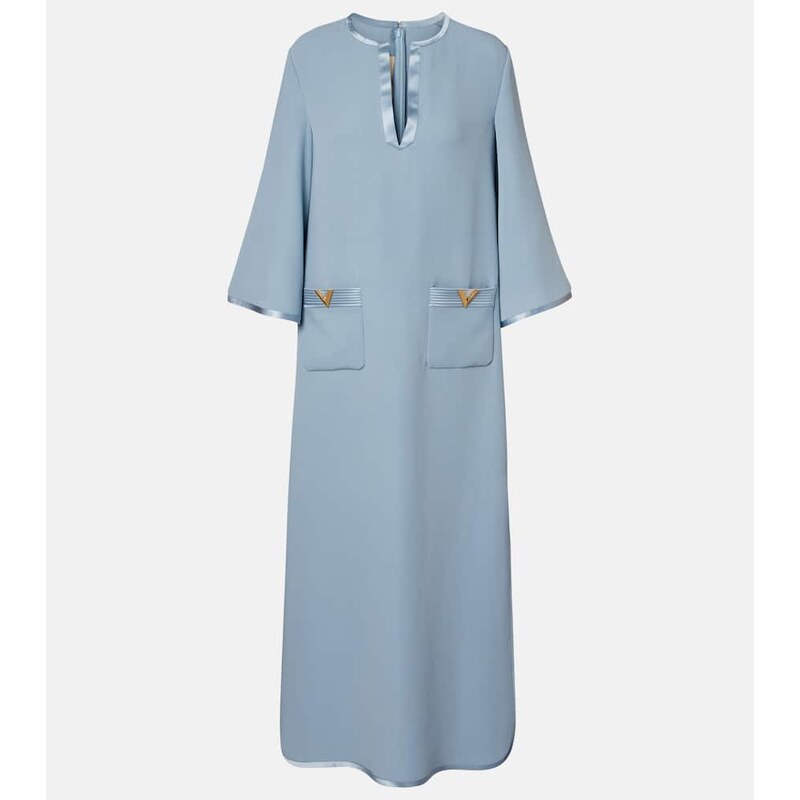 Valentino VGold silk maxi dress