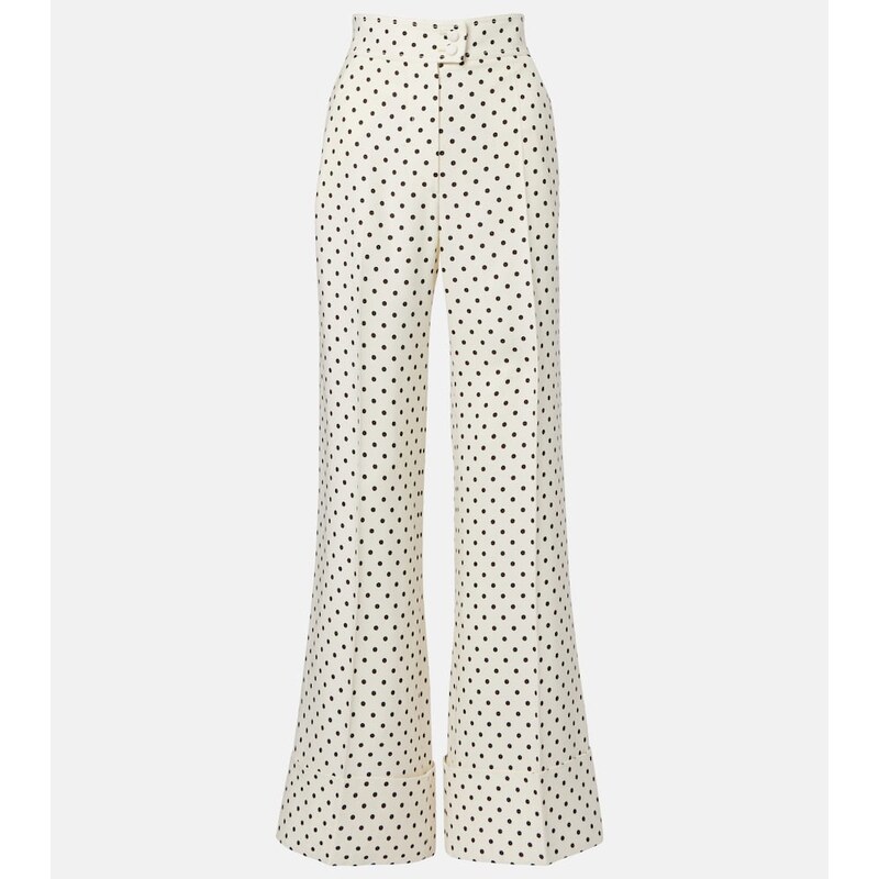 Valentino Supergran Plusdepois flared pants