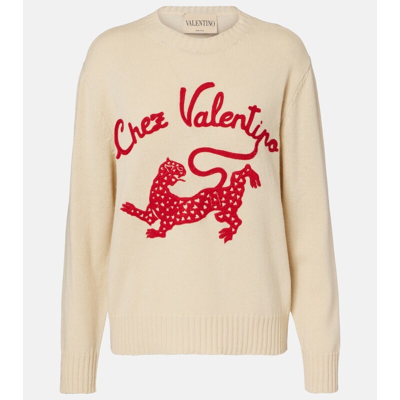 Valentino Chez Valentino virgin wool sweater